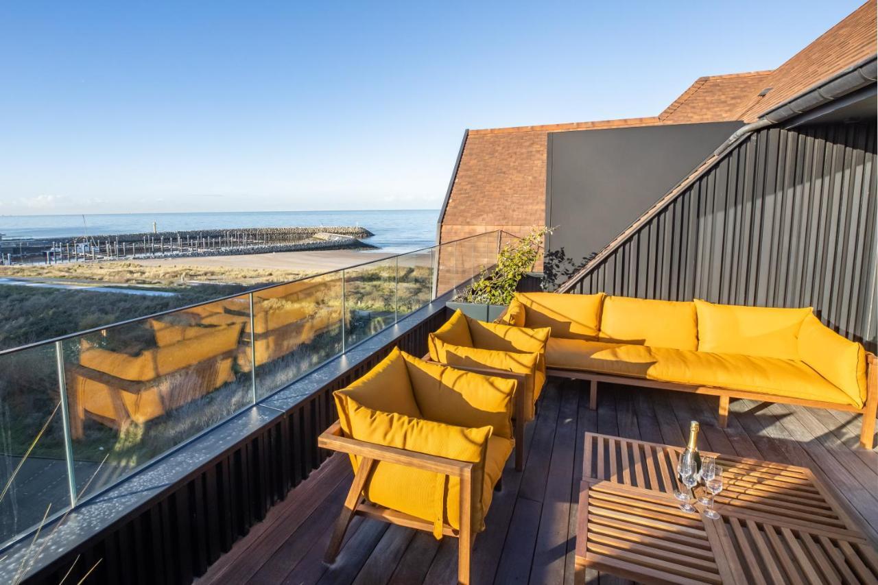 The Penthouse Nami, Branding, Ultra Luxurious Japanese Design Sea View Apartment Cadzand Bagian luar foto