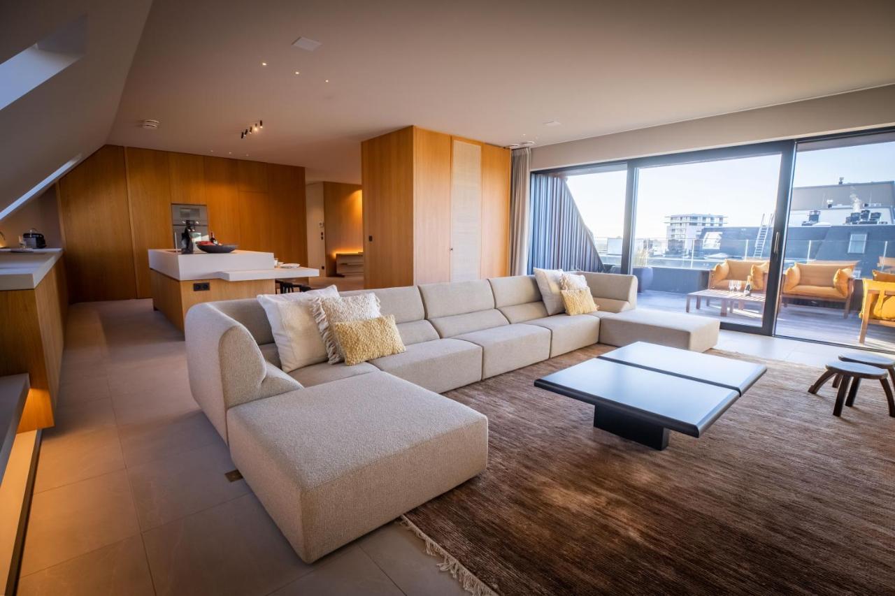 The Penthouse Nami, Branding, Ultra Luxurious Japanese Design Sea View Apartment Cadzand Bagian luar foto